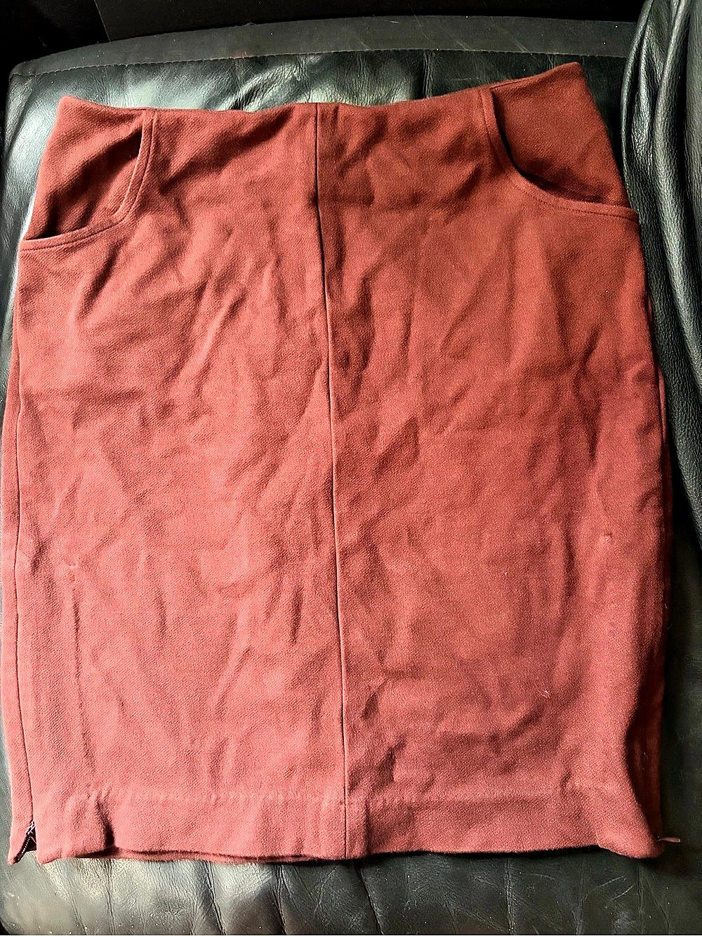 CAbi Mini Skirt in brown Size 4